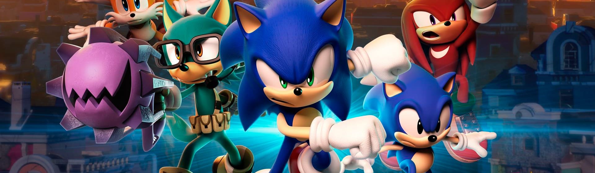 Sonic the Hedgehog - Мужские хлопковые лонгсливы