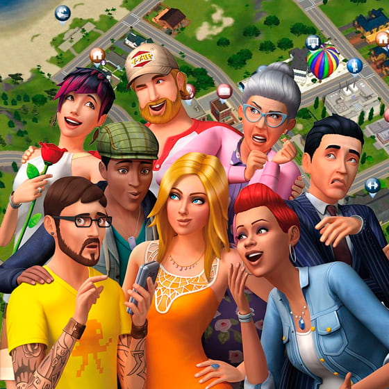 Мужские 3D-лонгсливы The Sims