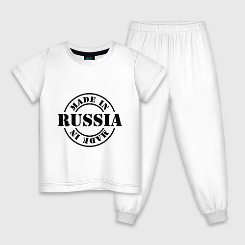 Детские Пижамы с символикой России