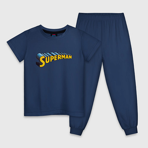 Детские Пижамы Супермен