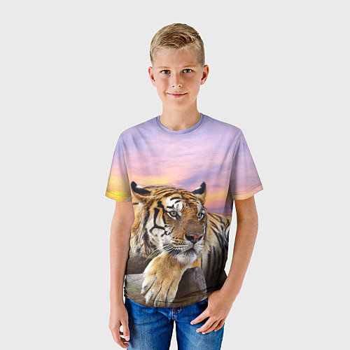 Детские футболки с тиграми
