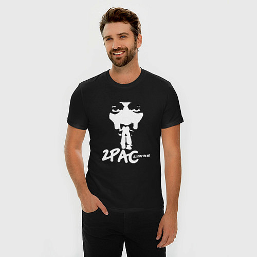 Мужские приталенные футболки 2Pac