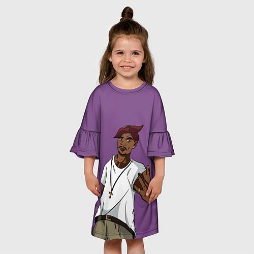 Платья укороченные 2Pac