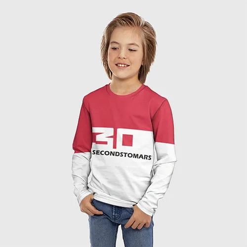 Детские футболки с рукавом 30 Seconds to Mars