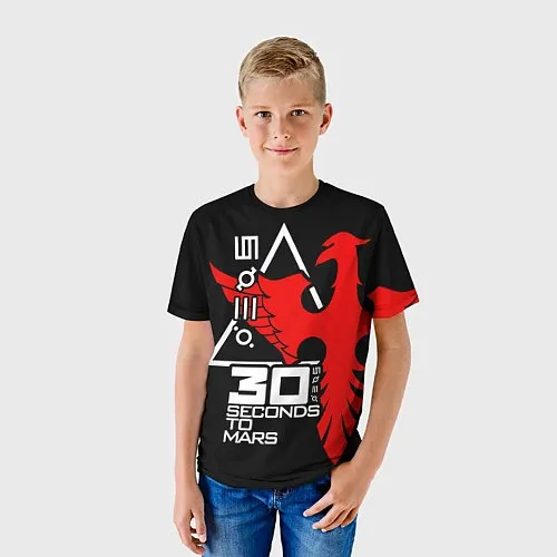 Детские 3D-футболки 30 Seconds to Mars
