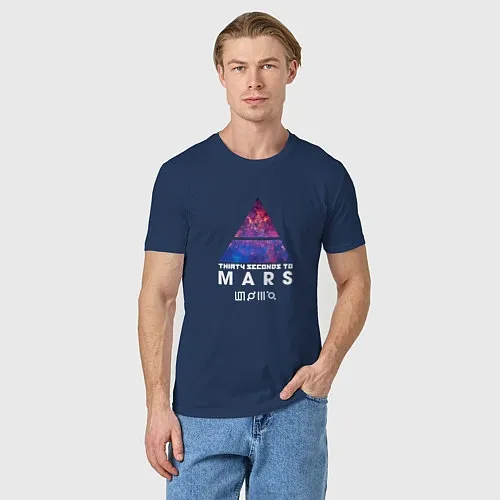 Мужские хлопковые футболки 30 Seconds to Mars