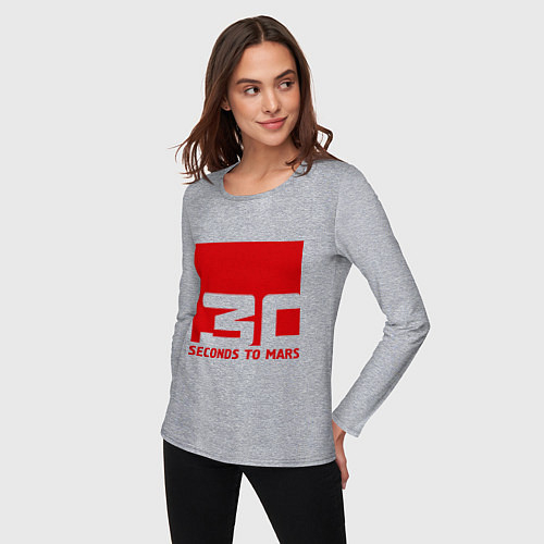 Женские футболки с рукавом 30 Seconds to Mars