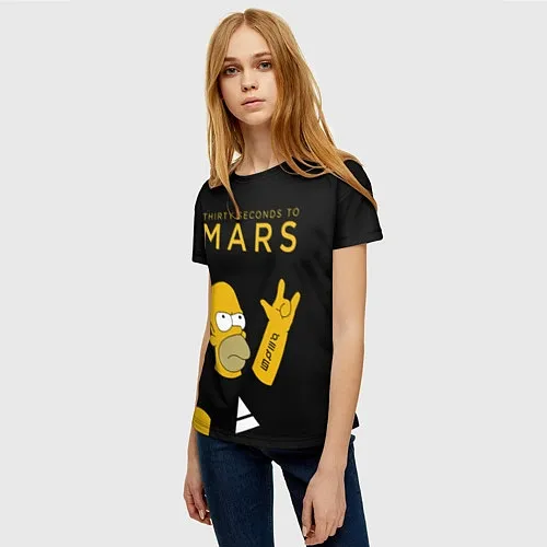 Женские футболки 30 Seconds to Mars