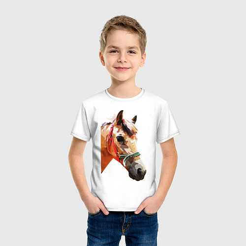 Детские хлопковые футболки с абстракцией