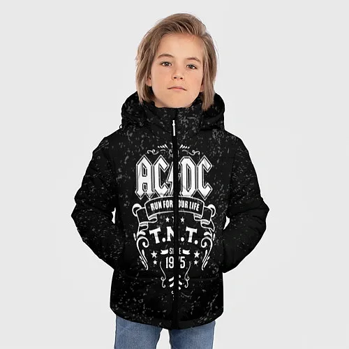 Детские куртки с капюшоном AC/DC