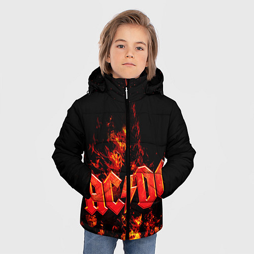 Детские куртки с капюшоном AC/DC