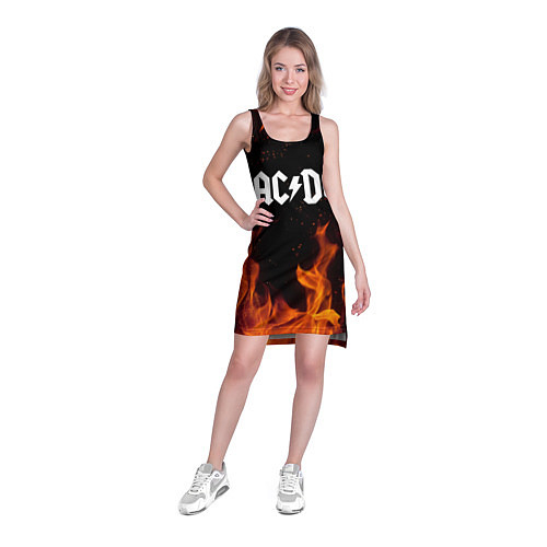 Платья укороченные AC/DC