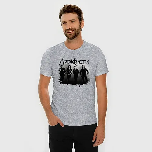 Мужские хлопковые футболки Агата Кристи