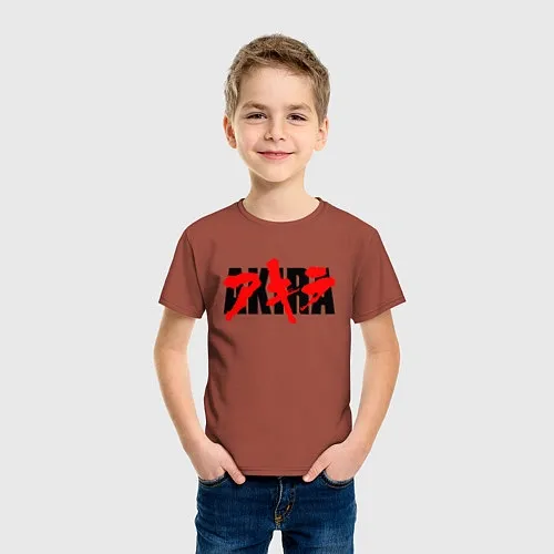 Детские хлопковые футболки Акира