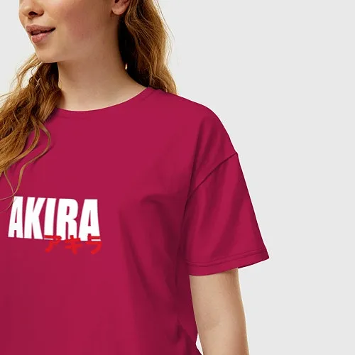 Женские футболки оверсайз Акира
