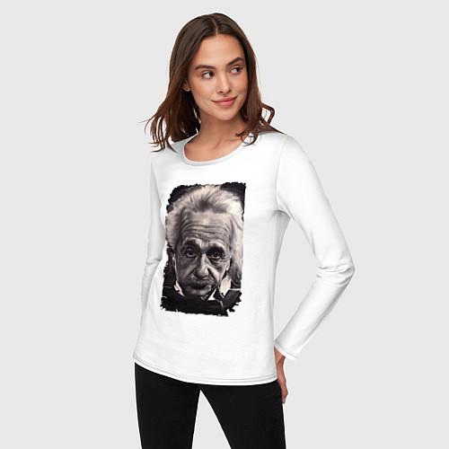 Женские футболки с рукавом Альберт Эйнштейн