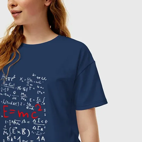 Женские хлопковые футболки Альберт Эйнштейн