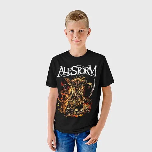Детские 3D-футболки Alestorm