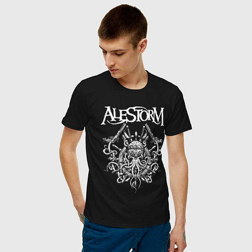 Мужские хлопковые футболки Alestorm