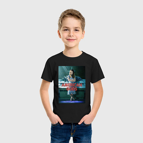 Детские хлопковые футболки Американские боги
