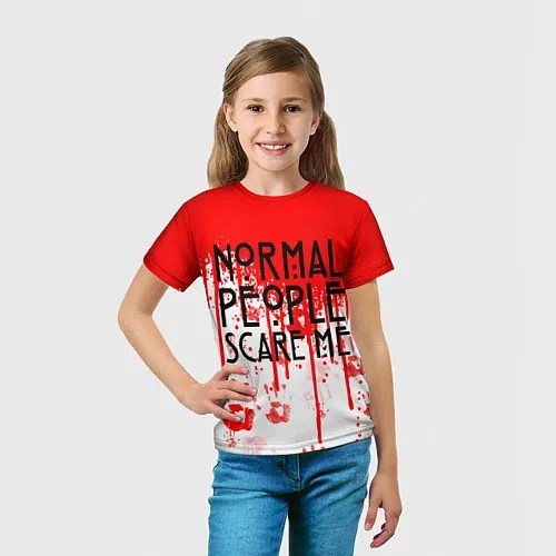 Детские 3D-футболки Американская история ужасов