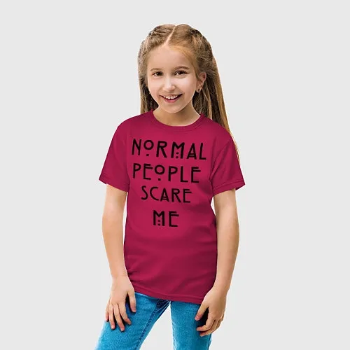 Детские хлопковые футболки Американская история ужасов