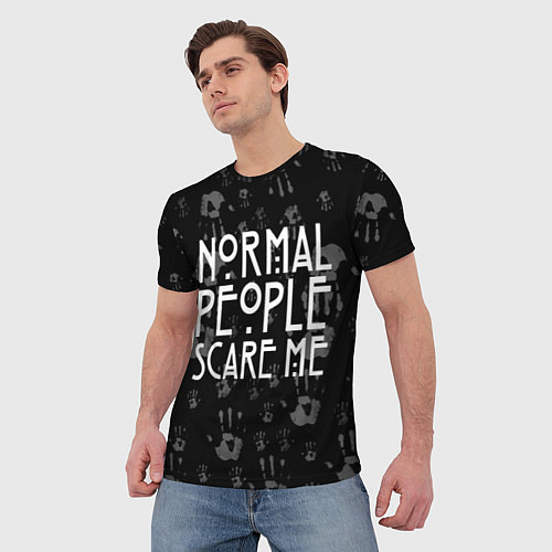 Мужские 3D-футболки Американская история ужасов