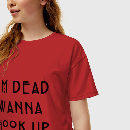 Женские футболки оверсайз Американская история ужасов