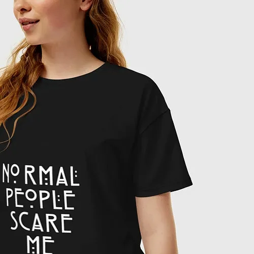 Женские футболки оверсайз Американская история ужасов