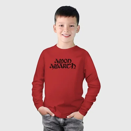 Детские хлопковые лонгсливы Amon Amarth