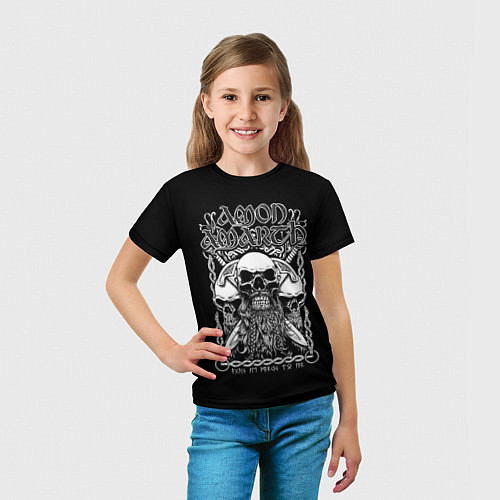 Детские 3D-футболки Amon Amarth