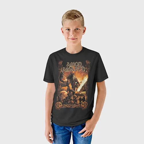 Детские 3D-футболки Amon Amarth