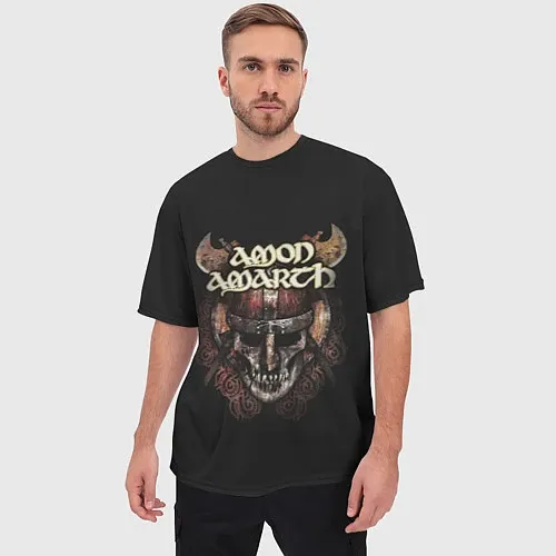 Мужские 3D-футболки Amon Amarth