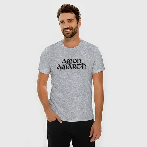 Мужские приталенные футболки Amon Amarth