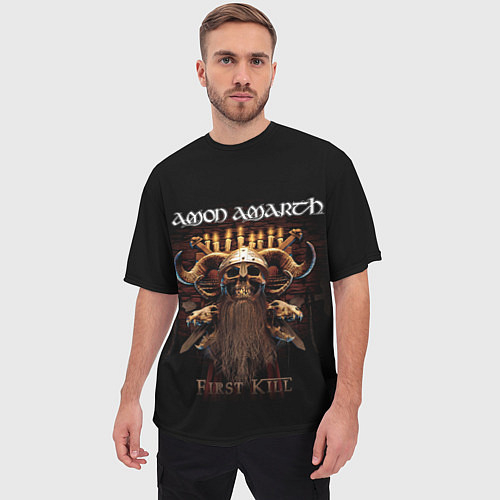 Мужские футболки оверсайз Amon Amarth