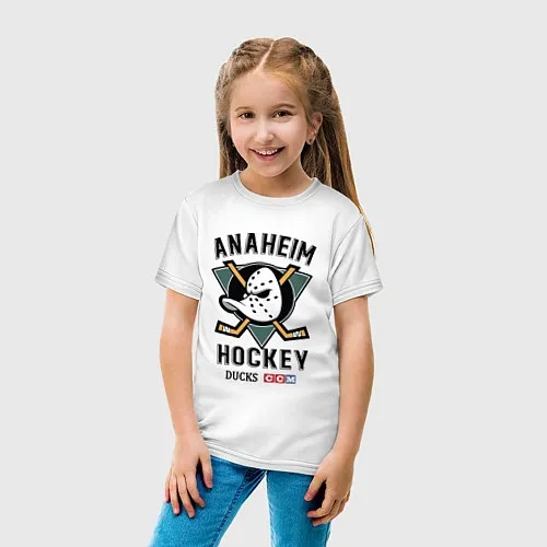 Детские хлопковые футболки Анахайм Дакс