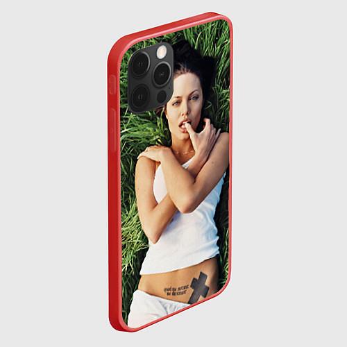 Чехлы iPhone 12 Pro Max Анджелина Джоли