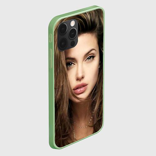 Чехлы iPhone 12 series Анджелина Джоли