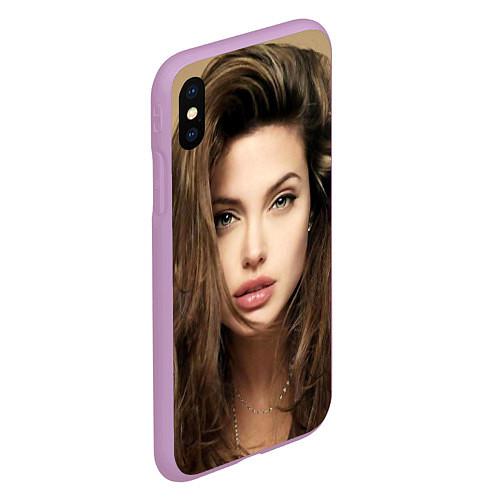 Чехлы для iPhone XS Max Анджелина Джоли