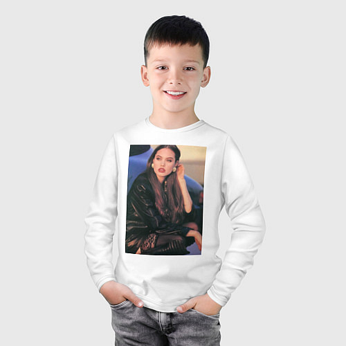 Детские футболки с рукавом Анджелина Джоли