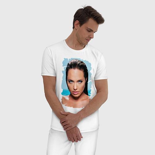 Мужские пижамы Анджелина Джоли