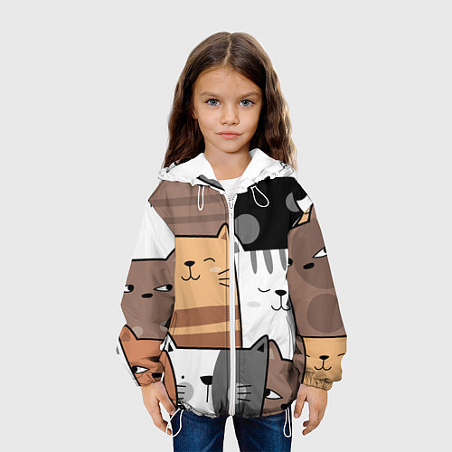 Детские куртки с капюшоном с животными