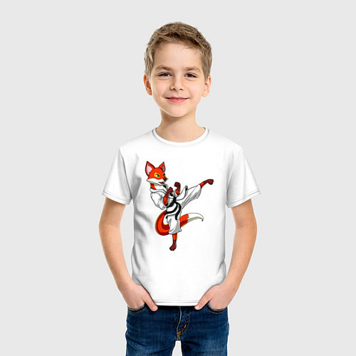 Детские хлопковые футболки с животными
