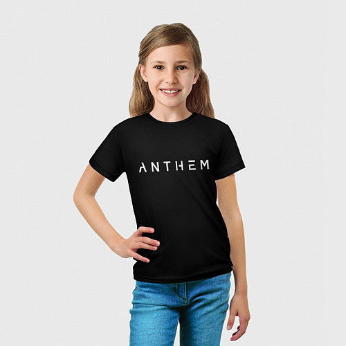Детские 3D-футболки Anthem