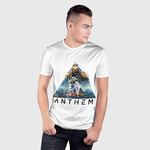 Мужские 3D-футболки Anthem