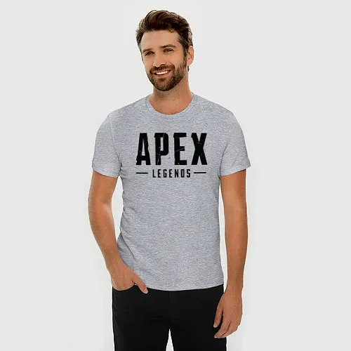 Мужские приталенные футболки Apex Legends