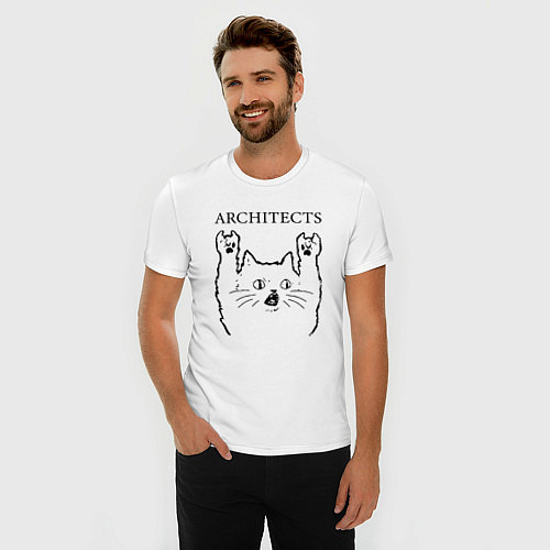 Мужские приталенные футболки Architects