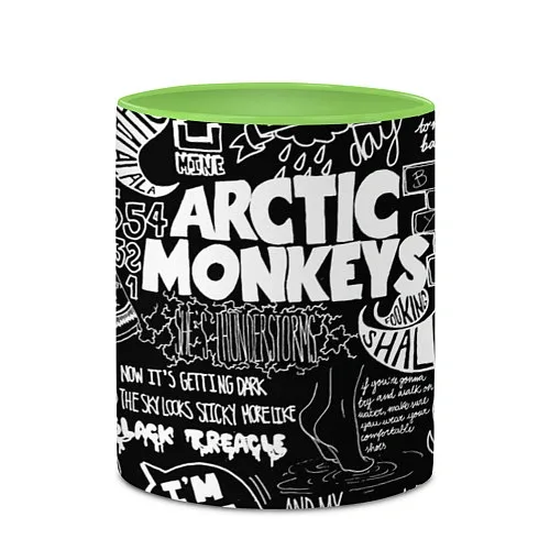 Кружки цветные Arctic Monkeys