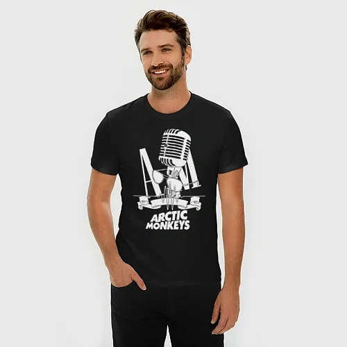 Мужские приталенные футболки Arctic Monkeys