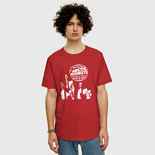 Мужские футболки оверсайз Arctic Monkeys